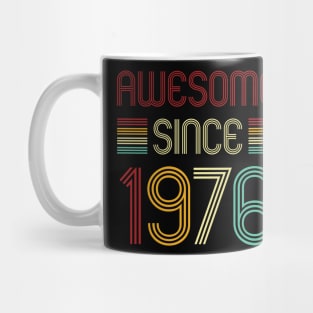 Vintage Awesome Since 1976 Mug